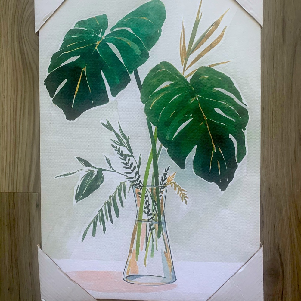 NWT- Plant Wall art